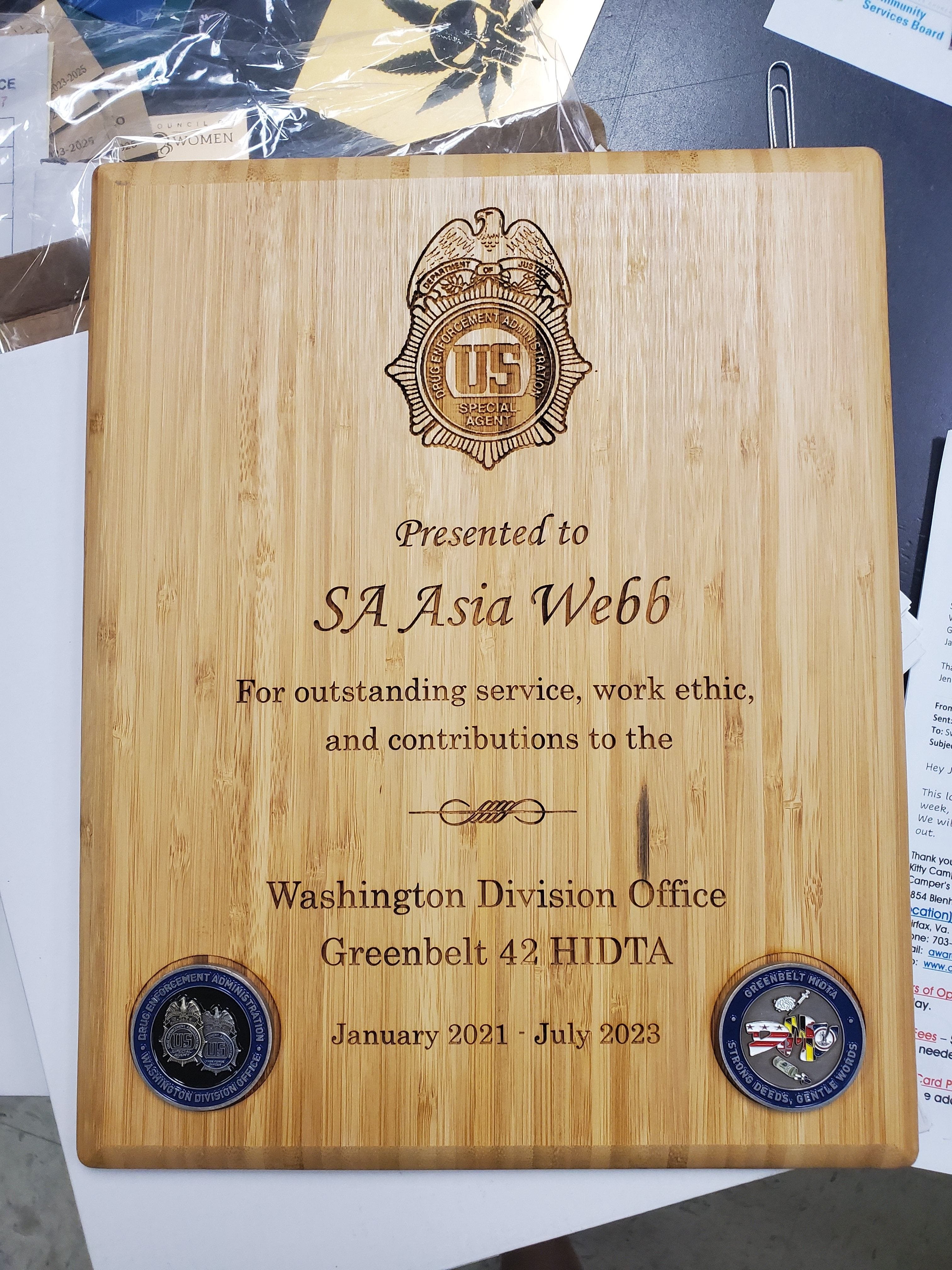 SA Asia Webb Award