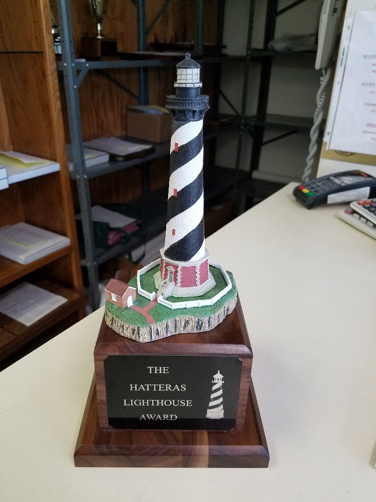 The Hatteras Lighthouse Award